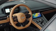 Aston Martin DB12 Interior Design in Dynamic Hyper Red