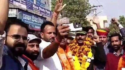 नागौर: भारतीय सेना में लेफ्टिनेंट बने कायम सिंह, गांव आने पर हुआ भव्य स्वागत