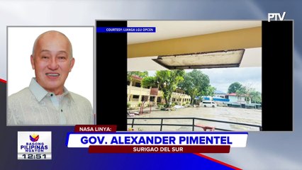 Panayam kay Surigao del Sur Gov. Alexander Pimentel