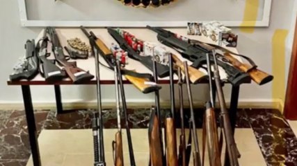 73 ilde Mercek operasyonu: Bin 38 silah ele geçirildi, bin 264 kişi gözaltında