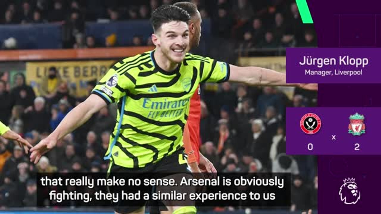 Writing off City is a joke but Klopp has 'no clue' on title race