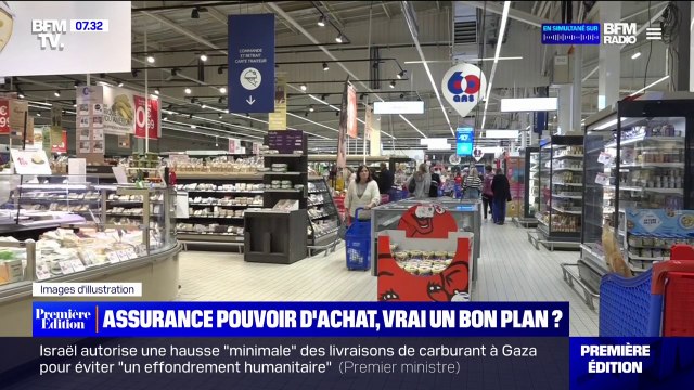 Pouvoir d'achat: Carrefour lance une assurance courses alimentaires