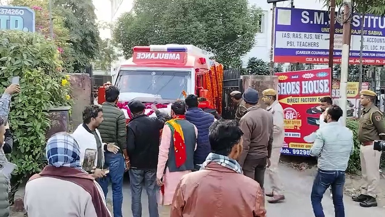 गोगामेड़ी हत्याकांड: जयपुर में अंतिम दर्शनों को...