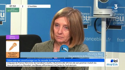 Christine Bost, vice-présidente de Bordeaux métropole