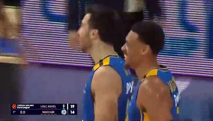 Maccabi Playtika Tel Aviv  94-91 Win Against LDLC ASVEL Villeurbanne in the EuroLeague