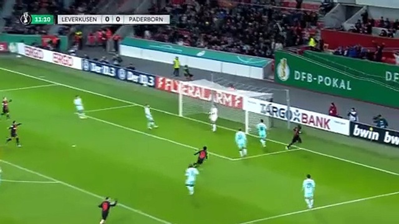 Bayer Leverkusen 31 Win Over Paderborn to Reach the Quarter Finals of