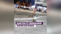 Klub Terdegradasi dari Kasta Tertinggi Liga Brasil, Fans Santos FC Ngamuk Bakar Bus dan Mobil