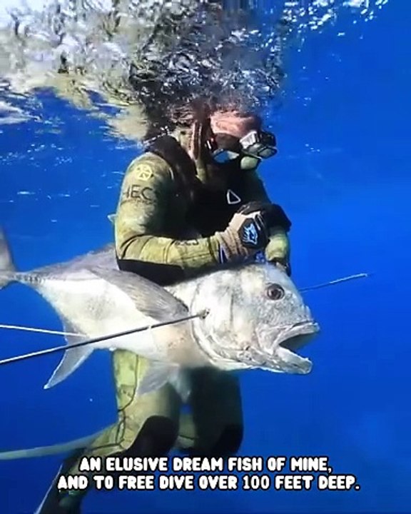 I finally speared my DREAM Fish!!