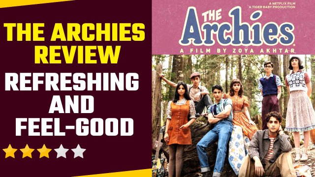 The Archies Review: Suhana Khan, Agastya Nanda, Khushi Kapoor starrer एक Beautiful Film है!
