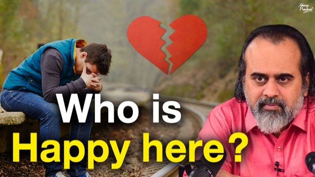 Exactly who is happy here? || Acharya Prashant, with IIT Bombay (2021)