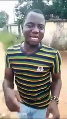 After building world class hotel in Lagos, look at the road in his village, our people