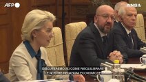 Cina-Ue: vertice a Pechino tra Xi, von der Leyen e Michel