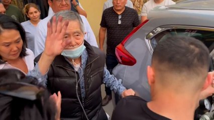 Fujimori sale de prisión tras la orden de liberación