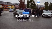 Bosnian Serb leader Milorad Dodik appears in court ahead of trial
