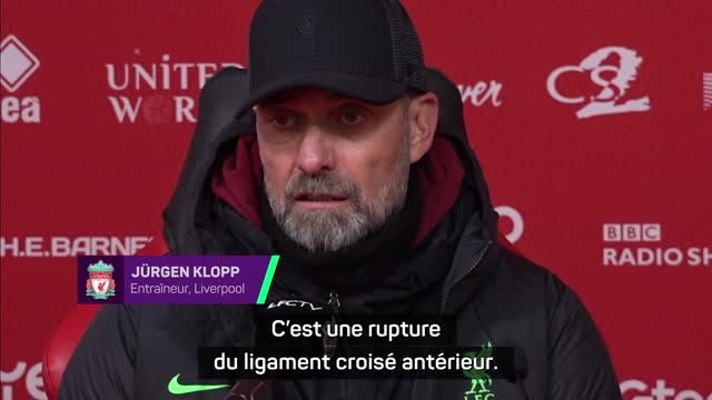Liverpool - Klopp confirme la rupture du ligament croisé antérieur de Matip