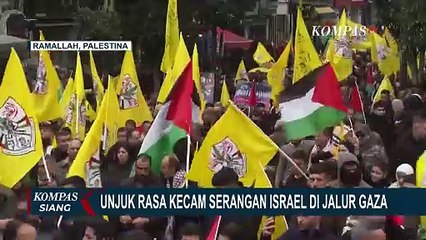 下载视频: Demo Warga Palestina yang Kecam Serangan Israel di Jalur Gaza