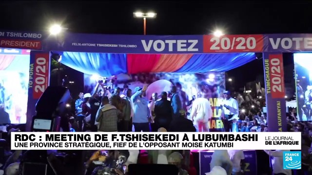 Présidentielle RD Congo : F. Thisekedi poursuit sa tournée à Lubumbashi