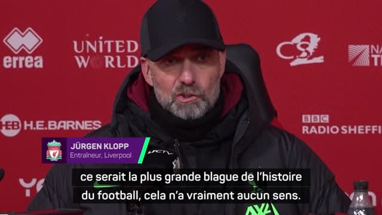 15e j. - Klopp : "Ignorer Manchester City serait la plus grande blague de l'histoire du football"