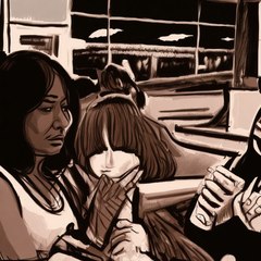 Une relation compliquée entre Jade Hallyday et sa petite sœur Joy : il aura fallu du temps pour qu'elles s'aiment.