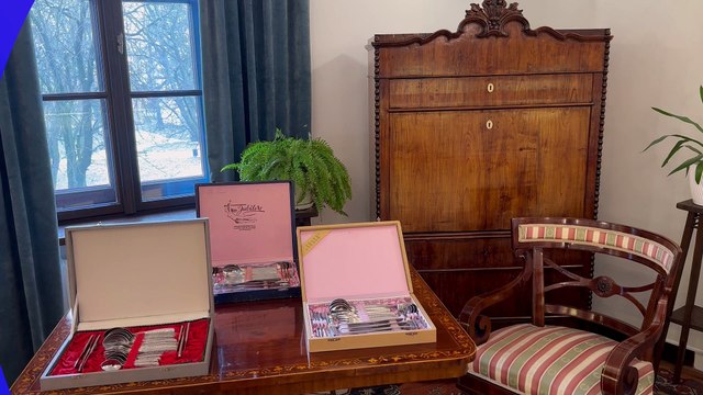 Wystawa sztućców Gerlach w Muzeum Regionalnym w Opocznie