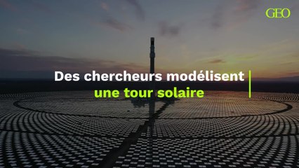 Une énergie verte 24/24 grâce à une nouvelle tour solaire