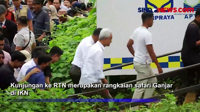 Capres Ganjar Pranowo Sambangi Rumah Teknologi Nusantara IKN, Hari Terakhir Kampanye di Kaltim