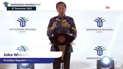 [FULL] Arahan Jokowi di Rakornas Investasi 2023, Bicara Hilirisasi Nikel hingga Energi Hijau