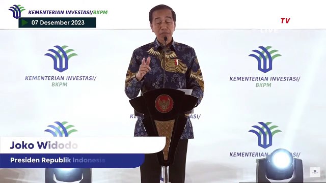 [FULL] Arahan Jokowi di Rakornas Investasi 2023, Bicara Hilirisasi Nikel hingga Energi Hijau