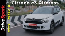 Citroen C3 Aircross Details In Hindi | A Sneak Peek | Promeet Ghosh