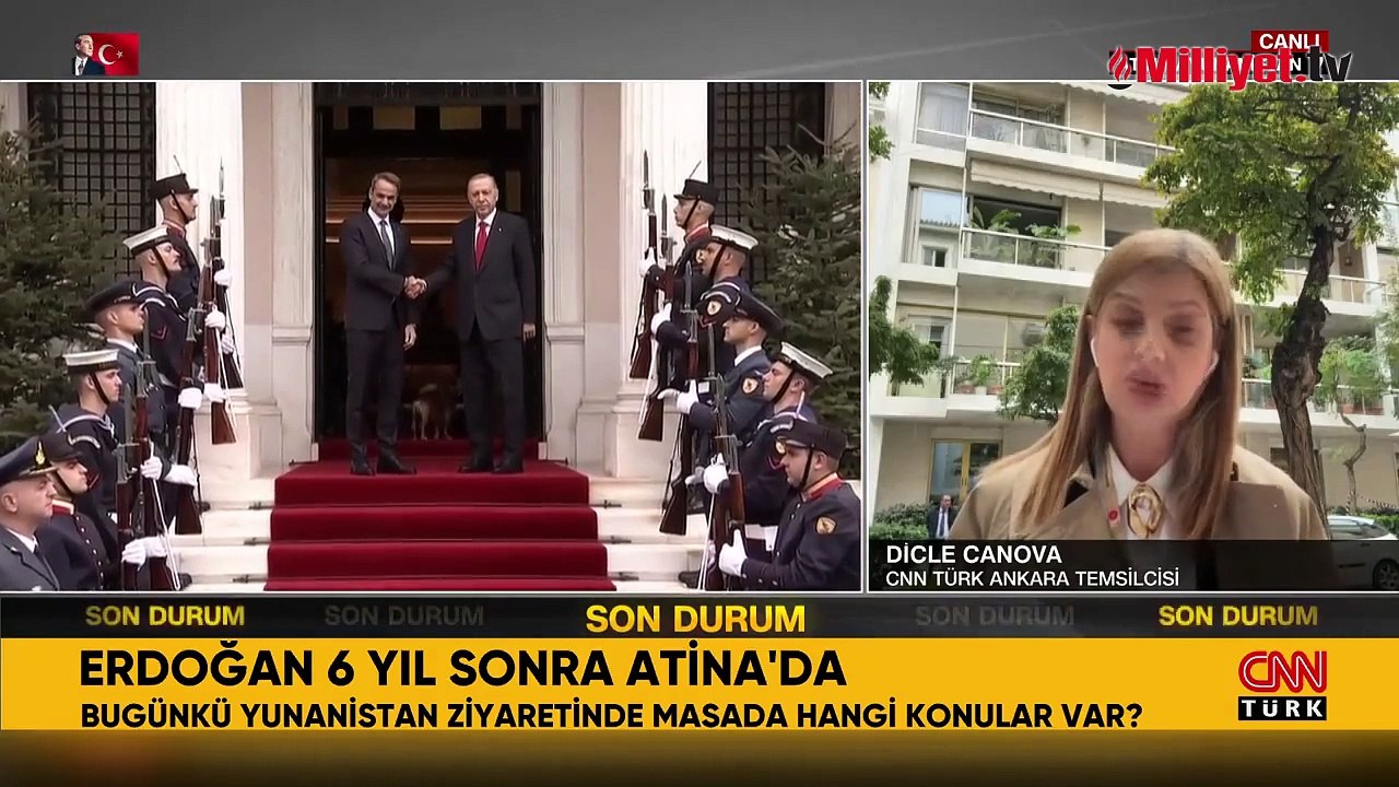 Cumhurbaşkanı Erdoğan Yunanistan'da! 'Yeni bir dönem güçlenerek başlıyor'