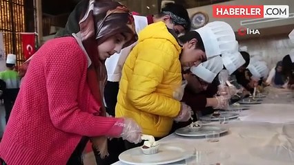 Elazığ'da Engelli ve Depremzede Çocuklar İçin Pasta Yarışması Düzenlendi