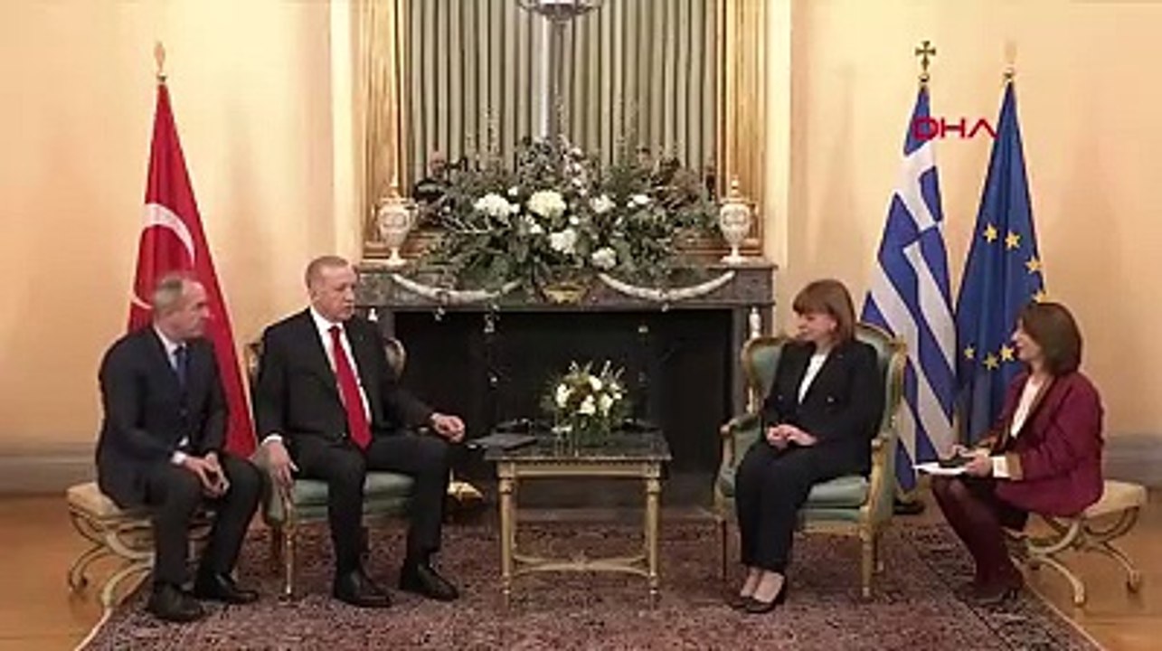 Erdoğan Yunanistan'da açıkladı: ''Yeni bir dönem başlıyor''