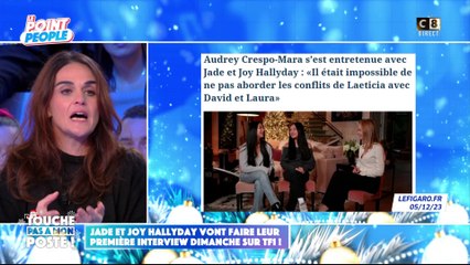 Jade et Joy Hallyday vont faire leur première interview