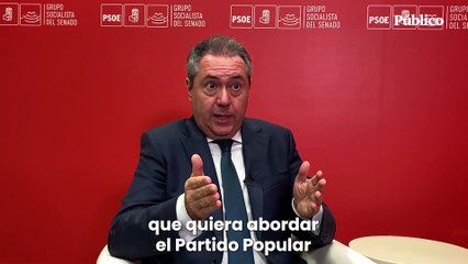 Juan Espadas: "Va a haber acuerdo sobre el CGPJ, el PP no tiene ya otra salida"