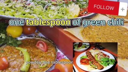 Sizzling Turkish Chicken Adana Kebab Recipe