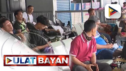 Descargar video: Mga pasahero, muling hinihikayat na magsuot ng facemask kasunod ng naitalang kaso ng 'Walking Pneumonia' sa bansa