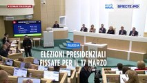 Russia, stabilita la data delle prossime elezioni presidenziali: Putin vicino al quinto mandato