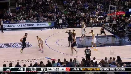 Doncic lands first half triple-double with Lively assist