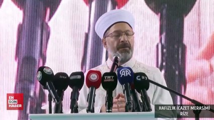 Ali Erbaş: Zulüm nerede varsa karşısına çıkmak zorundayız