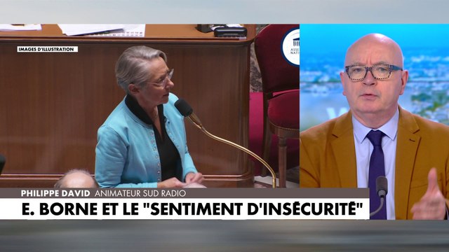 Philippe David : «Elisabeth Borne ne peut pas faire son autocritique, c'est se tirer une balle dans le pied, en disant : j'ai échoué »