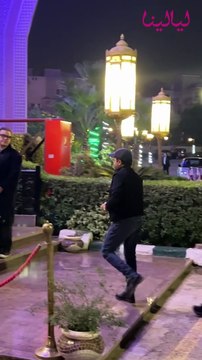 كريم عبدالعزيز وهنيدي وتامر حسني وشيكو وكريم محمود عبدالعزيز ومحمد سامي ومي عمر والعديد من نجوم الفن في عزاء أشرف عبدالغفور