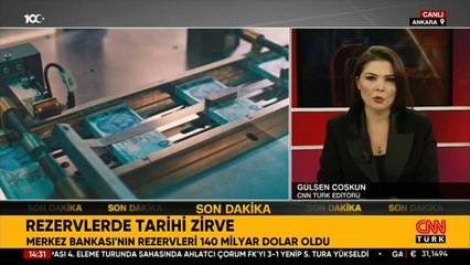 Merkez Bankası'nın rezervlerinde yeni rekor