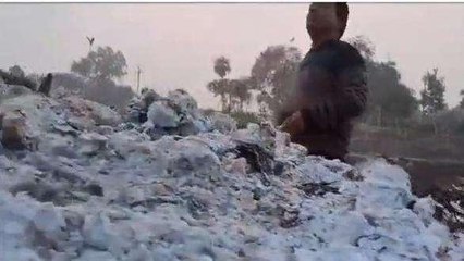 उज्जैन: श्मशान घाट पर दिखा मावठे का असर, देखें रिपोर्ट