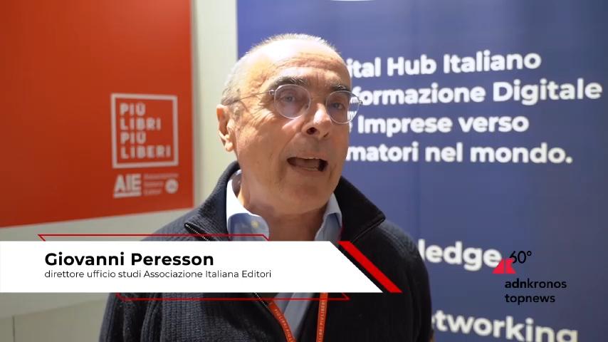 Video Peresson (Aie): “Oggi ci sono più lettori ma la lettura è diventata frammentaria”