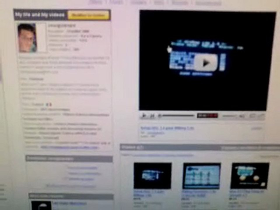 Mes videos sont sur Youtubes !!