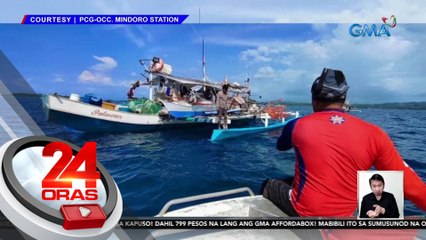 Bangkang pangisda ng mga Pinoy, tumaob matapos banggain at takbuhan umano ng Chinese vessel | 24 Oras