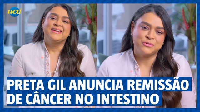 Preta Gil anuncia remissã0 de câncer no intestino