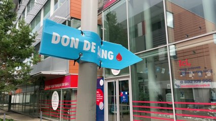 Centième don du sang pour Jean-Luc Puzenat