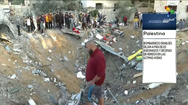 Reporte 360º 12-12: Bombardeos israelíes dejan a más de 20 asesinados y decenas de heridos