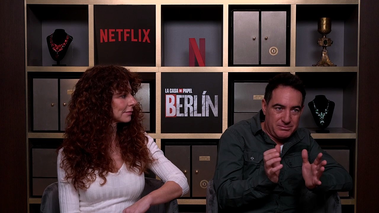 'Berlín', entrevista a Álex Pina y Esther Martínez Lobato